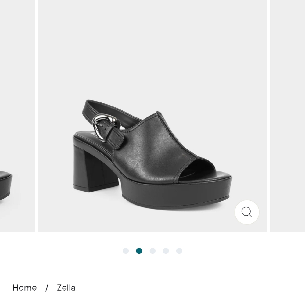 Black Platform Sandal